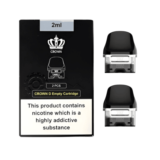 uwell crown pod cartridge Uwell Crown D Empty Pod Cartridge 2 PCS main image 1
